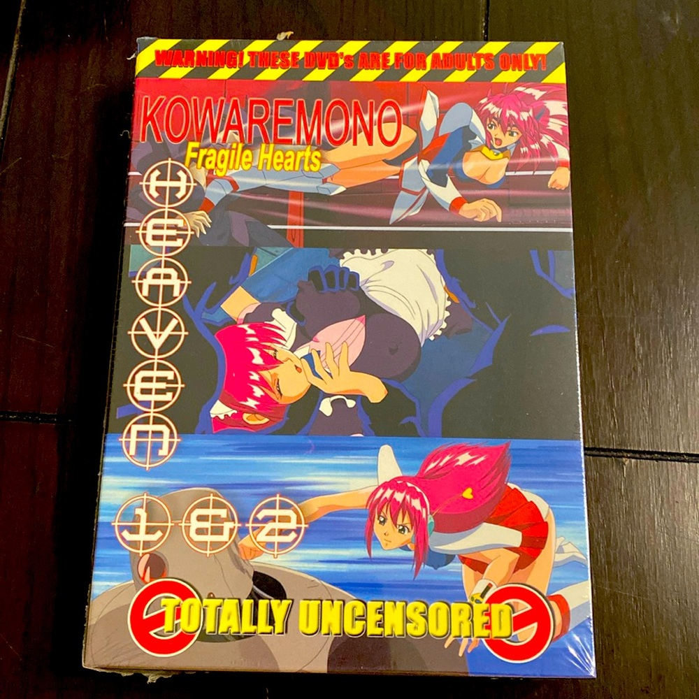 Nutech anime Kowaremono Fragile Hearts DVD super rare!